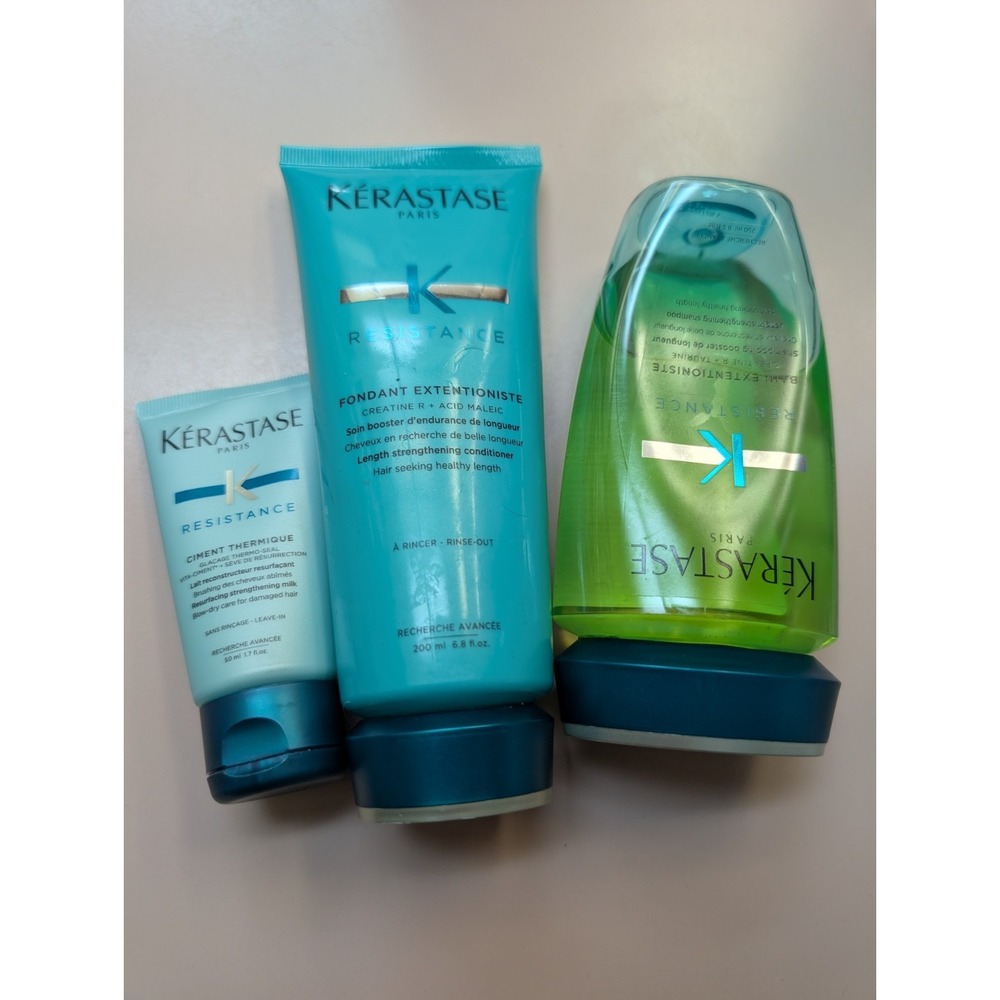Kerastase k resistance Thermo Fondant strengthening shampoo Lot 8.5oz
